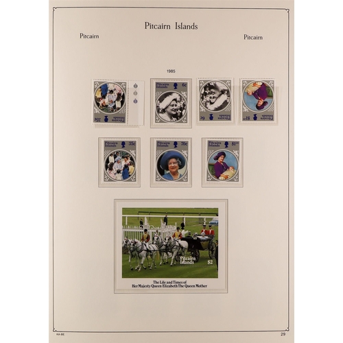 367 - PITCAIRN IS. 1967-94 COMPETE NEVER HINGED MINT COLLECTION in a  