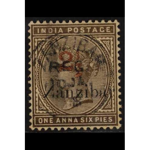 492 - ZANZIBAR 1895-8 