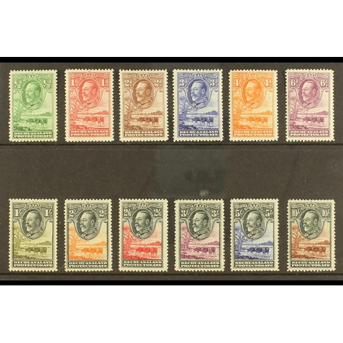 77 - BECHUANALAND 1932 Cattle set, SG 99/110, fine mint. Cat. £500. (12 stamps)