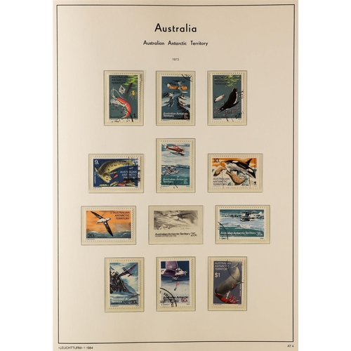 111 - AUSTRALIA 1913-1985 EXTENSIVE USED COLLECTION in a Lighthouse hingeless album, incl. Roos to 2s, KGV... 