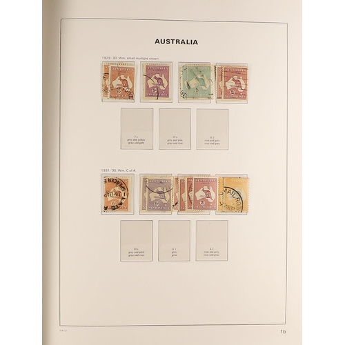 113 - AUSTRALIA 1913-2006 COLLECTION a mint (much of QE2 is never hinged) and used range in three SG hinge... 