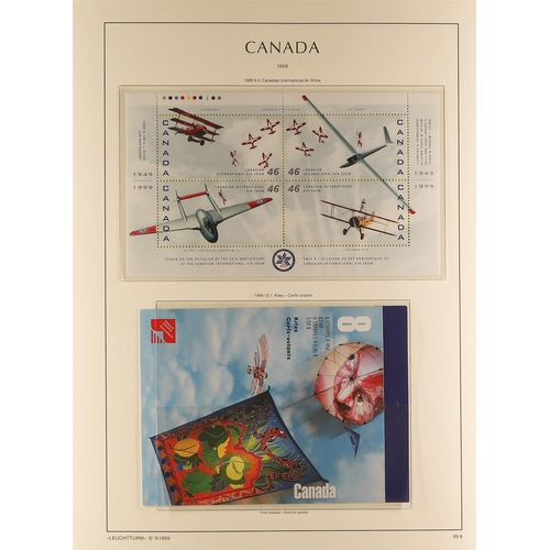 152 - CANADA 1972-2000 COLLECTION in three Lighthouse hingeless printed albums, fairly sparse earlier peri... 