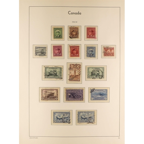 152 - CANADA 1972-2000 COLLECTION in three Lighthouse hingeless printed albums, fairly sparse earlier peri... 