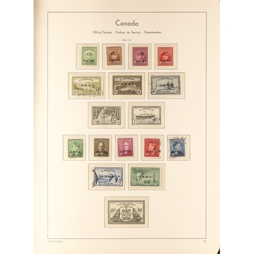 152 - CANADA 1972-2000 COLLECTION in three Lighthouse hingeless printed albums, fairly sparse earlier peri... 