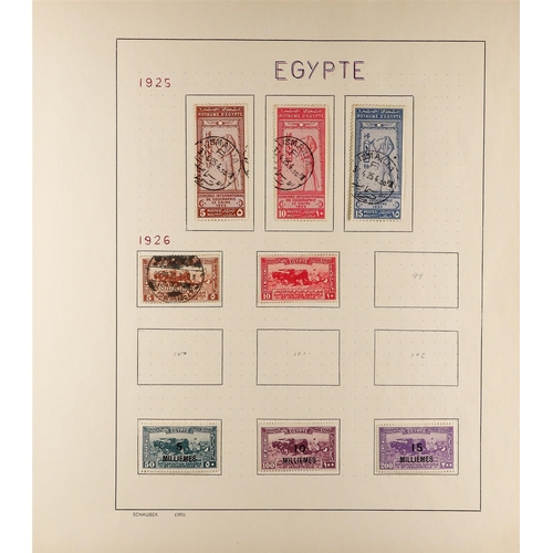 178 - EGYPT 1866-1958 COLLECTION of mint or used incl. 1872-75 set of all values used, a good range of lat... 