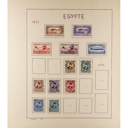 178 - EGYPT 1866-1958 COLLECTION of mint or used incl. 1872-75 set of all values used, a good range of lat... 