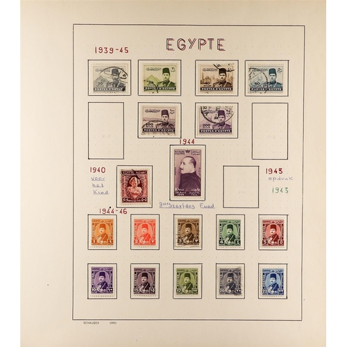 178 - EGYPT 1866-1958 COLLECTION of mint or used incl. 1872-75 set of all values used, a good range of lat... 