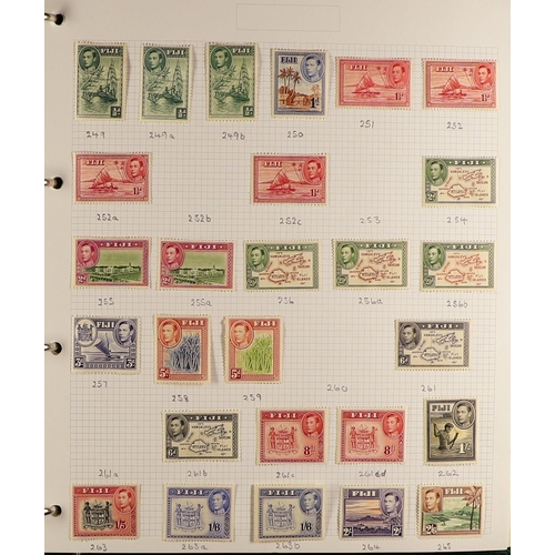 29 - COLLECTIONS & ACCUMULATIONS BRITISH COMMONWEALTH collection in in fourteen albums, mint and used QV ... 