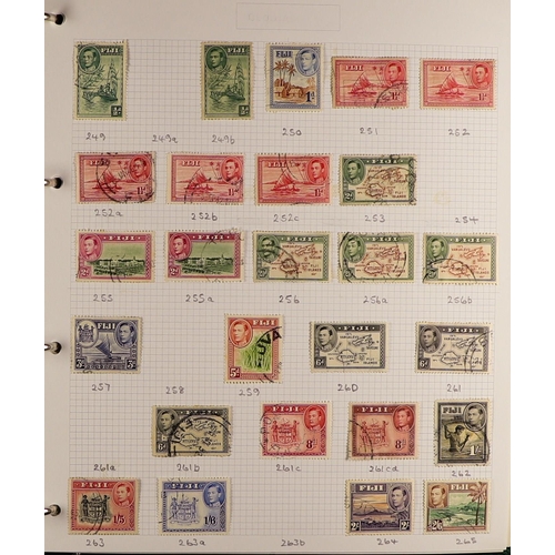 29 - COLLECTIONS & ACCUMULATIONS BRITISH COMMONWEALTH collection in in fourteen albums, mint and used QV ... 