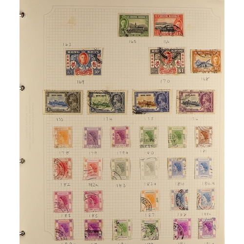 29 - COLLECTIONS & ACCUMULATIONS BRITISH COMMONWEALTH collection in in fourteen albums, mint and used QV ... 