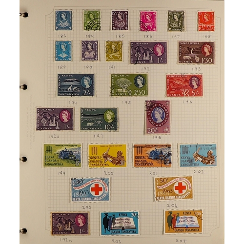 29 - COLLECTIONS & ACCUMULATIONS BRITISH COMMONWEALTH collection in in fourteen albums, mint and used QV ... 