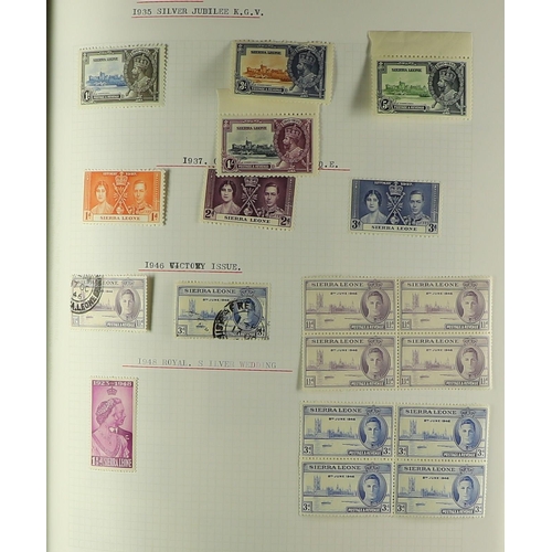 30 - COLLECTIONS & ACCUMULATIONS BRITISH COMMONWEALTH COLLECTION IN 8 ALBUMS clean A-Z ranges of mint and... 