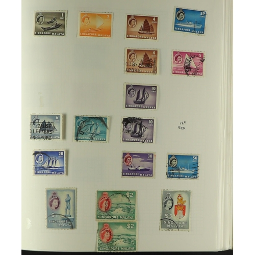 30 - COLLECTIONS & ACCUMULATIONS BRITISH COMMONWEALTH COLLECTION IN 8 ALBUMS clean A-Z ranges of mint and... 