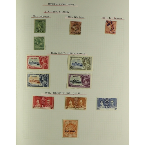 30 - COLLECTIONS & ACCUMULATIONS BRITISH COMMONWEALTH COLLECTION IN 8 ALBUMS clean A-Z ranges of mint and... 