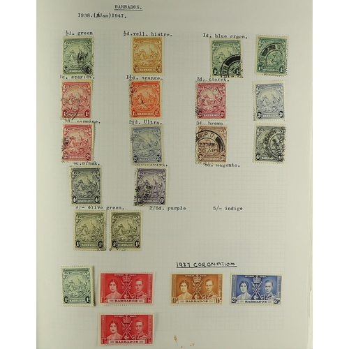 30 - COLLECTIONS & ACCUMULATIONS BRITISH COMMONWEALTH COLLECTION IN 8 ALBUMS clean A-Z ranges of mint and... 