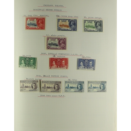 30 - COLLECTIONS & ACCUMULATIONS BRITISH COMMONWEALTH COLLECTION IN 8 ALBUMS clean A-Z ranges of mint and... 