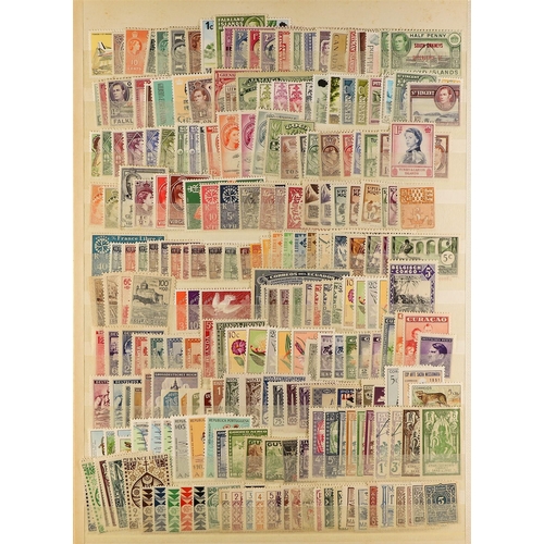 39 - COLLECTIONS & ACCUMULATIONS MINT & NHM WORLD RANGES Late 19th Century to 1970's in a stockbook, some... 