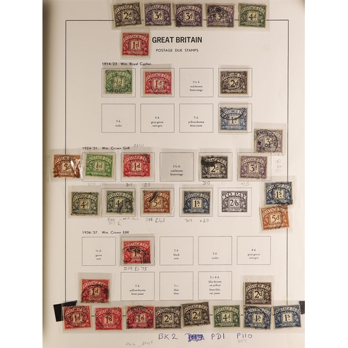 495 - GREAT BRITAIN 1841-2006 a mainly used collection in two DAVO albums, with reasonable earlier period,... 