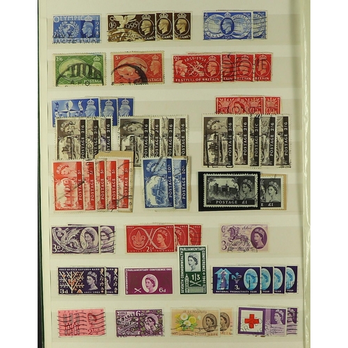 500 - GREAT BRITAIN 1864 - GLORY BOX. A jumble of material which includes a busy stockbook with all reigns... 