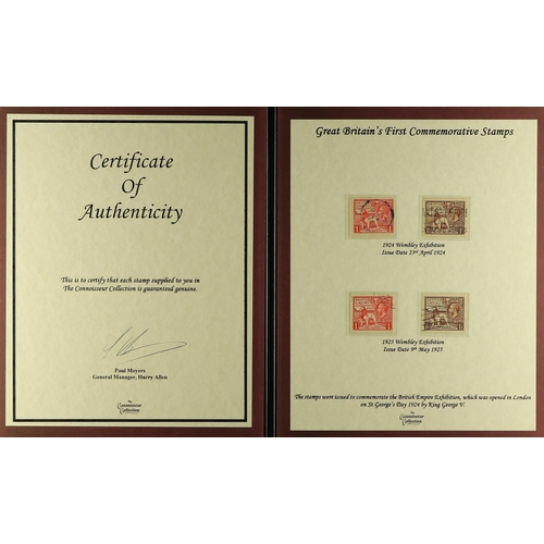 504 - GREAT BRITAIN 1840 - 2002 WESTMINSTER COLLECTION housed in custom folders with COA. Includes the imp... 