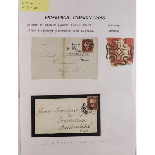 623 - GB.QUEEN VICTORIA MALTESE CROSS CANCELLATIONS EX. THE ROCKOFF COLLECTION a range of wrappers and cov... 