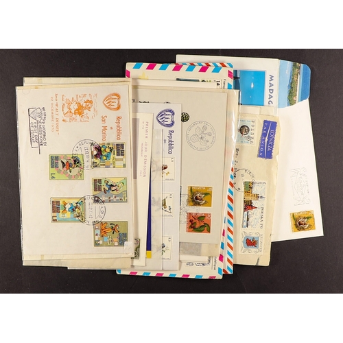 69 - COLLECTIONS & ACCUMULATIONS WORLD SORTER LOT IN THREE BOXES incl. quantity of GB First Day Covers an... 