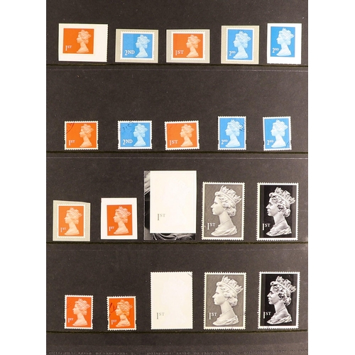 692 - GB.ELIZABETH II BOOKLET AND MACHIN COLLECTION. The booklet collection is from QEII pre-decimal to 20... 