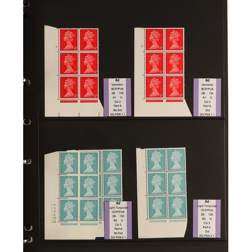 702 - GB.ELIZABETH II HIGHLY SPECIALISED MACHIN COLLECTION 1967- 2017. A wonderful opportunity to obtain a... 