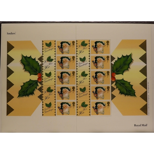 724 - GB.ELIZABETH II SMILER SHEET COLLECTION LS1 - LS137 A comprehensive collection which includes the 2 ... 