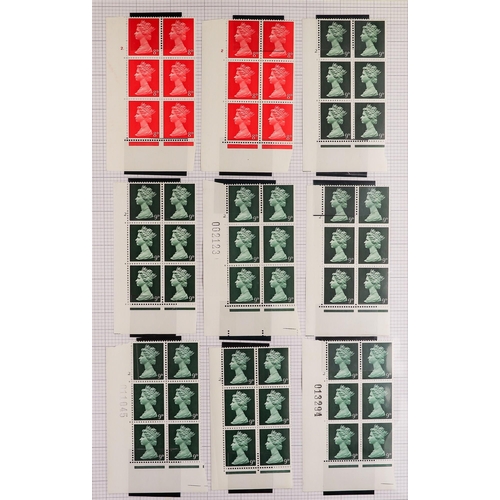 730 - GB.ELIZABETH II WILDINGS COLLECTION written up in an album, arranged by value with mint (much never ... 