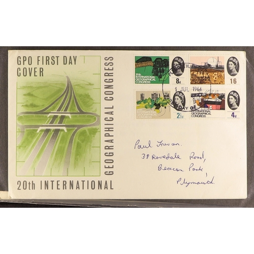 742 - GB.FIRST DAY COVERS 1964 - 2012 approximately 185 covers which appear to be all different. Good repr... 