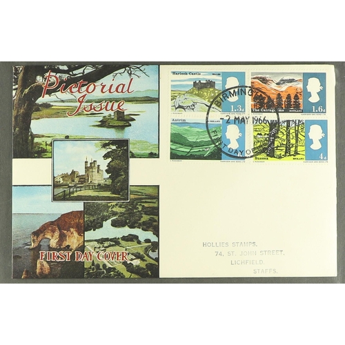 742 - GB.FIRST DAY COVERS 1964 - 2012 approximately 185 covers which appear to be all different. Good repr... 