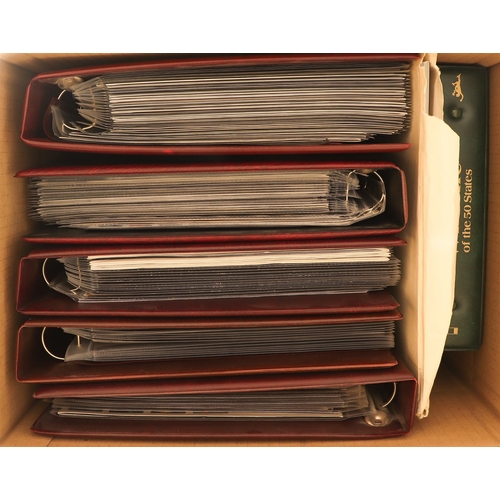 744 - GB.FIRST DAY COVERS 1986-2011 collection of Bureau covers displayed in six Royal Mail cover albums, ... 