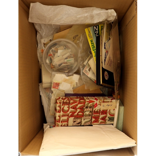 116 - COLLECTIONS & ACCUMULATIONS WORLD BOX, PLENTY TO SORT THROUGH in many country sorted glassines and s... 