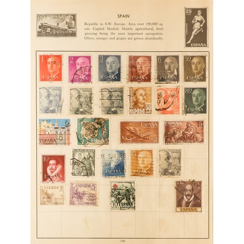 117 - COLLECTIONS & ACCUMULATIONS WORLD CARTON a well picked 1898 Imperial album, couple of well filled ol... 