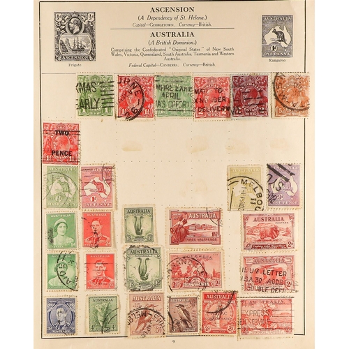 125 - COLLECTIONS & ACCUMULATIONS STRAND ALBUM with world ranges to about 1940's, and further in packets, ... 