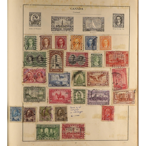 125 - COLLECTIONS & ACCUMULATIONS STRAND ALBUM with world ranges to about 1940's, and further in packets, ... 