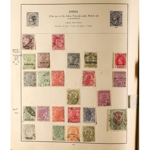 125 - COLLECTIONS & ACCUMULATIONS STRAND ALBUM with world ranges to about 1940's, and further in packets, ... 