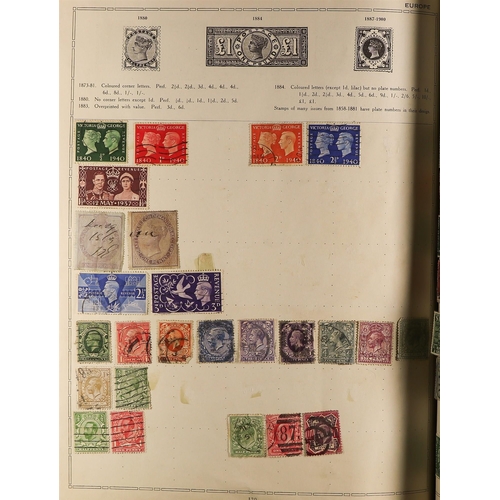 127 - COLLECTIONS & ACCUMULATIONS WORLD COLLECTION IN A 1920 RAPKIN CHALLENGE ALBUM with a clean general r... 