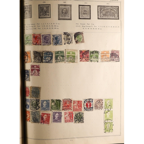 127 - COLLECTIONS & ACCUMULATIONS WORLD COLLECTION IN A 1920 RAPKIN CHALLENGE ALBUM with a clean general r... 