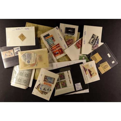 133 - COLLECTIONS & ACCUMULATIONS COMMONWEALTH SORTER SHOEBOX looks useful, with mint or used on cards, in... 