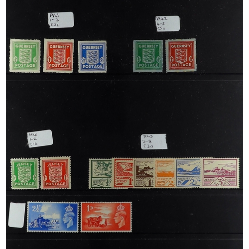 1369 - GB.GEORGE VI 1936-51 mint collection incl. 1939 and 1951 high value sets, Postage due, Channel Is et... 