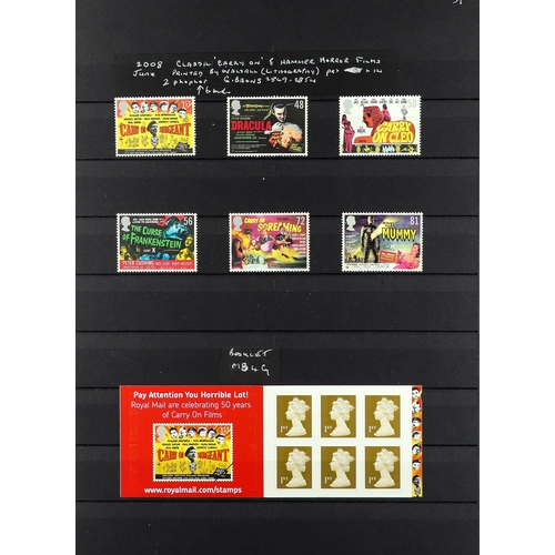 1373 - GB.ELIZABETH II 1969 - 2008 COMMEMORATIVE COLLECTION. A comprehensive collection in 5 stockbooks whi... 