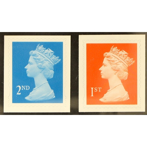 1387 - GB.ELIZABETH II 1998 DAGGER PERFS. the die cut perf. 14½x14 2nd and 1st class stamps, SG 2039b/2040b... 