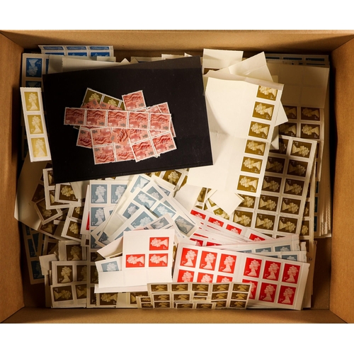 1388 - GB.ELIZABETH II 1ST AND 2ND CLASS STAMP HOARD Approximately 1670 1st class stamps and approximately ... 