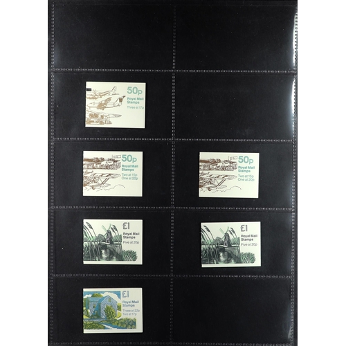 1401 - GB.ELIZABETH II BOOKLET COLLECTION. Small selection. Mainly recent and includes bar-coded booklet. F... 