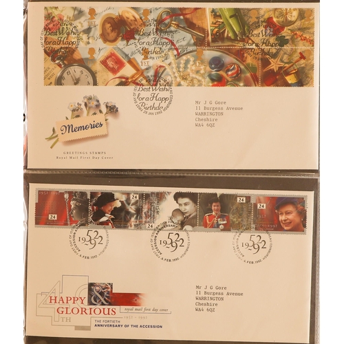 1405 - GB.ELIZABETH II COLLECTION IN TWO BOXES with two S.G. Special Stamps albums containing mint sets to ... 