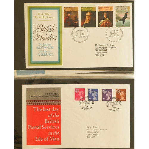 1405 - GB.ELIZABETH II COLLECTION IN TWO BOXES with two S.G. Special Stamps albums containing mint sets to ... 