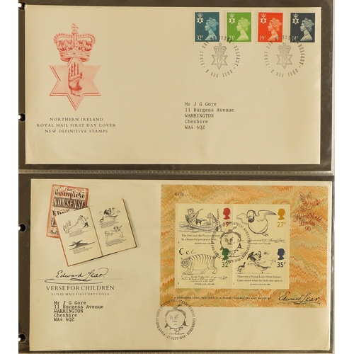 1405 - GB.ELIZABETH II COLLECTION IN TWO BOXES with two S.G. Special Stamps albums containing mint sets to ... 