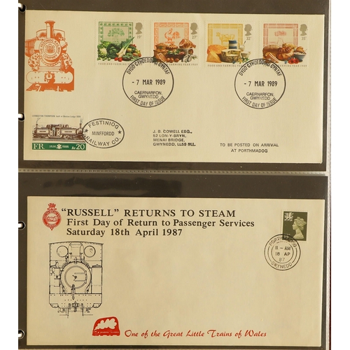 1405 - GB.ELIZABETH II COLLECTION IN TWO BOXES with two S.G. Special Stamps albums containing mint sets to ... 